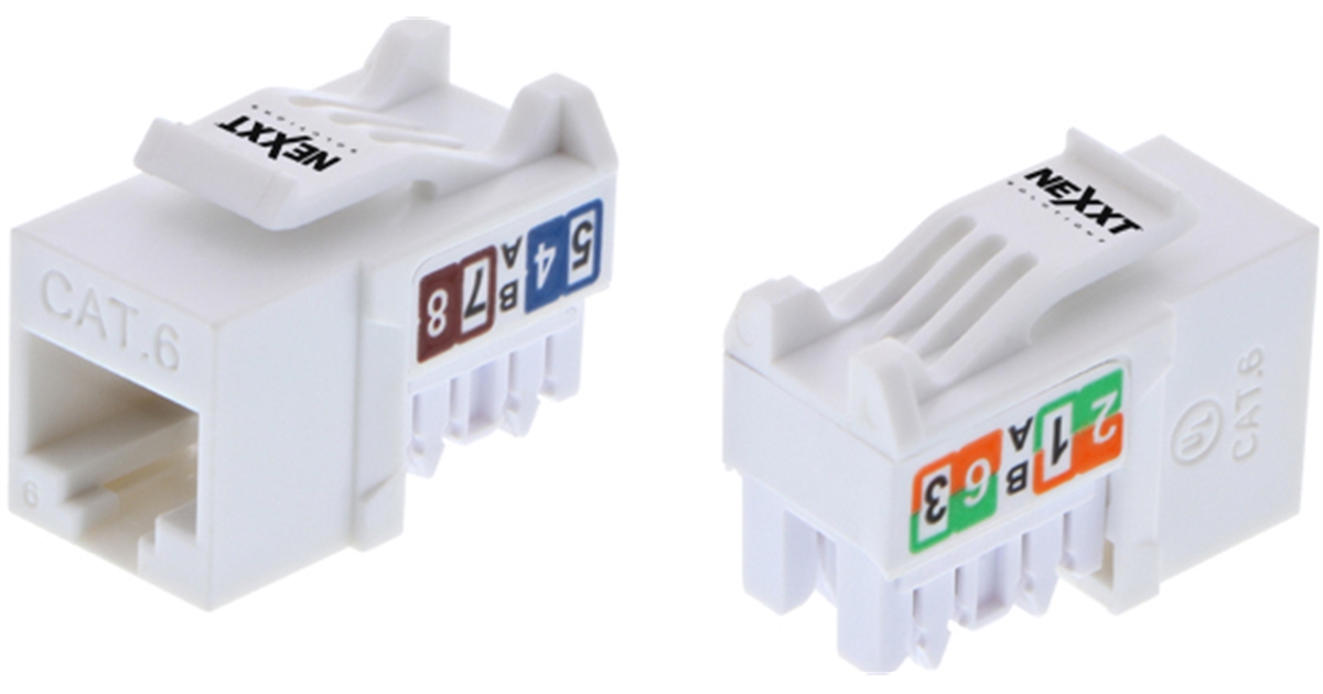 Nexxt-Conector de enchufe RJ45