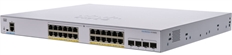 Cisco Business 250 - Switch Administrable, 24 Puertos, Gigabit Ethernet PoE+, 128Gbps