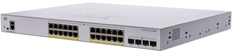 Cisco Business 350 - Switch Administrable, 24 Puertos, Gigabit Ethernet PoE+, 128Gbps