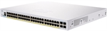 Cisco CBS350 - Switch, 48 Puertos, Gigabit Ethernet PoE+, 104Gbps