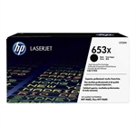 HP 653X - High Yield Black Toner Cartridge, 1 Pack