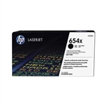 HP 654X - High Yield Black Toner Cartridge, 1 Pack