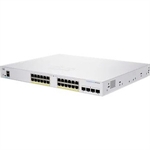 Cisco 350 CBS350-24FP - Switch, 28 Puertos, Gigabit Ethernet PoE
