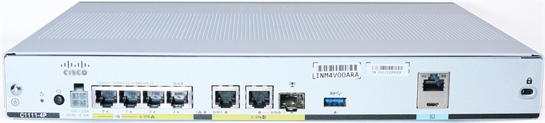 Cisco C1111-4P - Front View