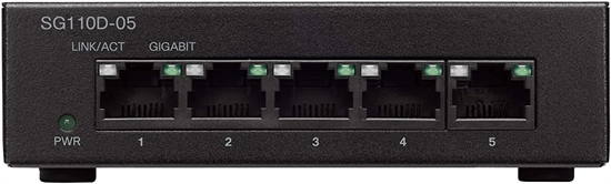Cisco SG110D Switch Ports View