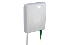 CommScope HFTP CK7246-000 - Fiber Optic Wall Outlet, Singlemode, Up to 4 Ports, White