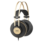 AKG K92  - Audífonos de Estudio, Cerrados, Over-Ear, No Plegables, Almohadillas Reemplazables, Cable de 3m, 16 Hz - 22 kHz, Negro