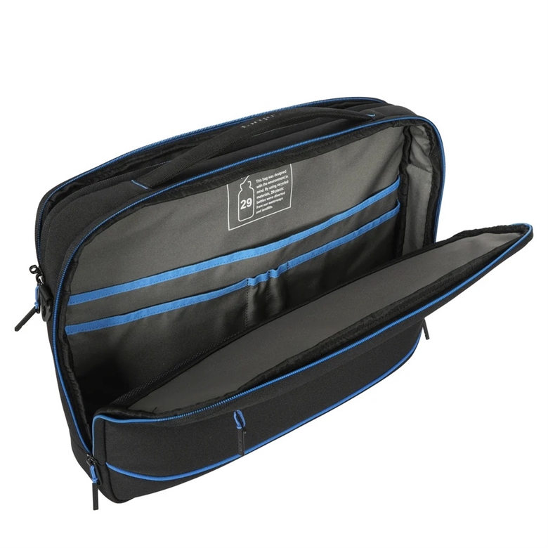 Maletín Ecológico Coastline EcoSmart para Laptop de 15-16" - Vista Abierta