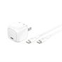 Compact USB-C Charger 30W USB-C Cable wca008dq1mwh-b6 front view
