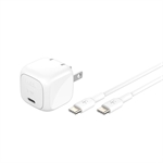 Belkin Compact USB-C Charger 30W + USB-C Cable - USB-C to USB-C Wall Charger, 30W, Boost Charge, White