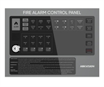 Hikvision Fire Alarm Series  - Panel de Control de Alarma Contra Incendios Convencional 4 Zonas, Gris