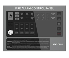 Hikvision Fire Alarm Series  - Panel de Control de Alarma Contra Incendios Convencional 4 Zonas, Gris
