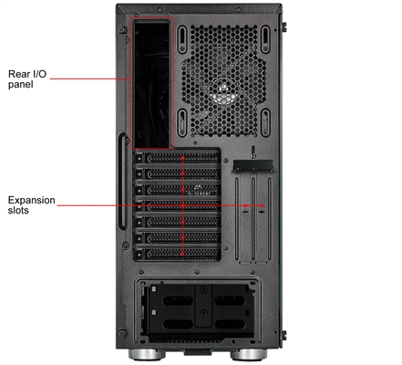 Corsair 275R Airflow Case Torre Mediana Slots de Expansion