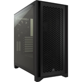 Corsair 4000D Airflow - Case de Computadora, Mid Tower, Mini-ITX, Micro-ATX, ATX, E-ATX, Negro