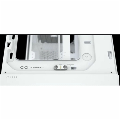 Corsair 4000D Airflow Blanco - Detalle del Sistema de Rieles