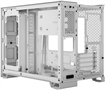CORSAIR CASE 2500X TEMPERED WHITE Front View 4