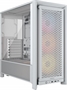 CORSAIR CASE 4000D RS ARGB WHITE Front VIew 1