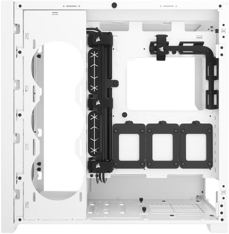 CORSAIR CASE 5000D AIRFLOW CORE WHITE Front View 5