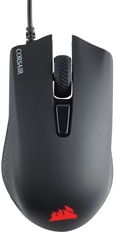 Corsair HARPOON - Mouse Gaming, Cableado, USB, Óptico, 12000 dpi, RGB, Negro