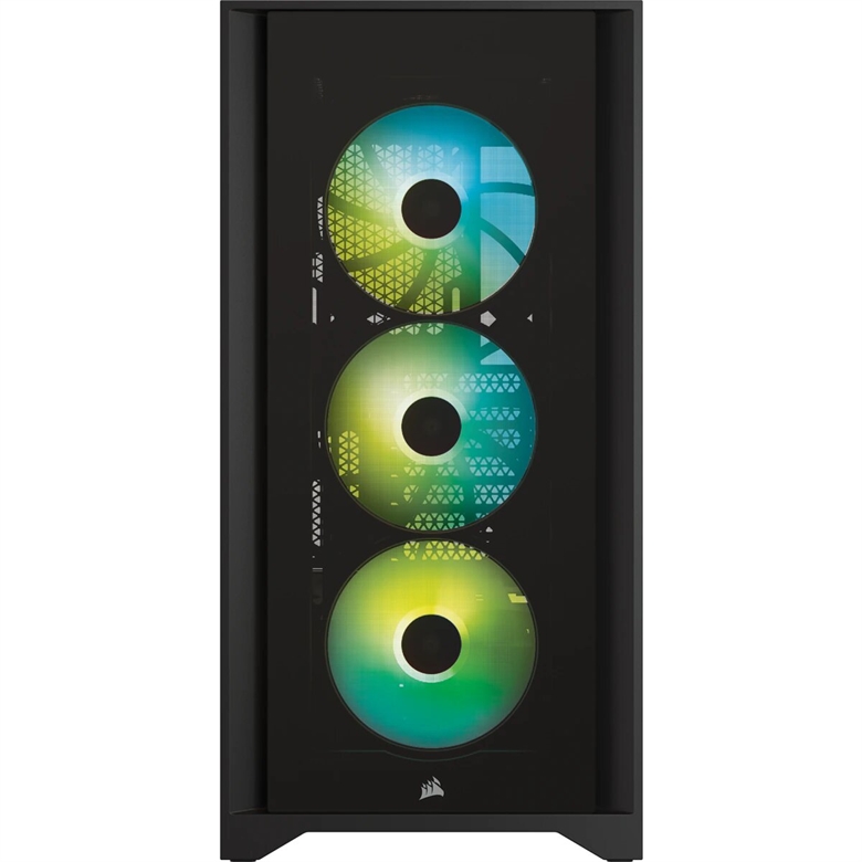 CORSAIR iCUE 4000X RGB - Torre - ATX Front view