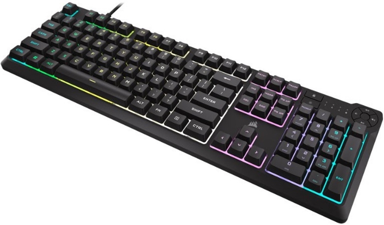 Corsair K55 CORE LEFT VIEW