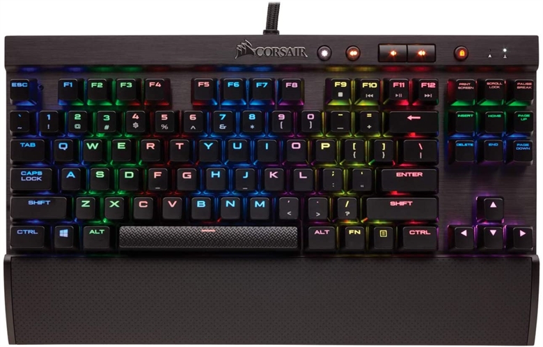 Corsair K65 LUX RGB Vista Frontal