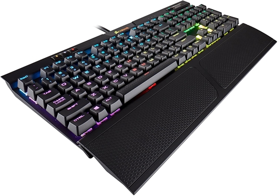 Corsair K70 RGB MK.2 Mechanical Keyboard Isometric View