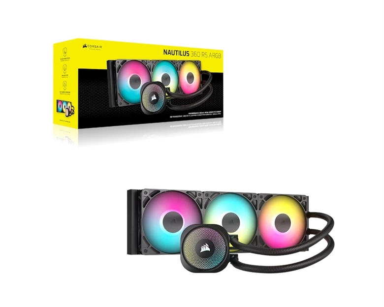 Corsair Nautilus 360 mm RS ARGB Black Package