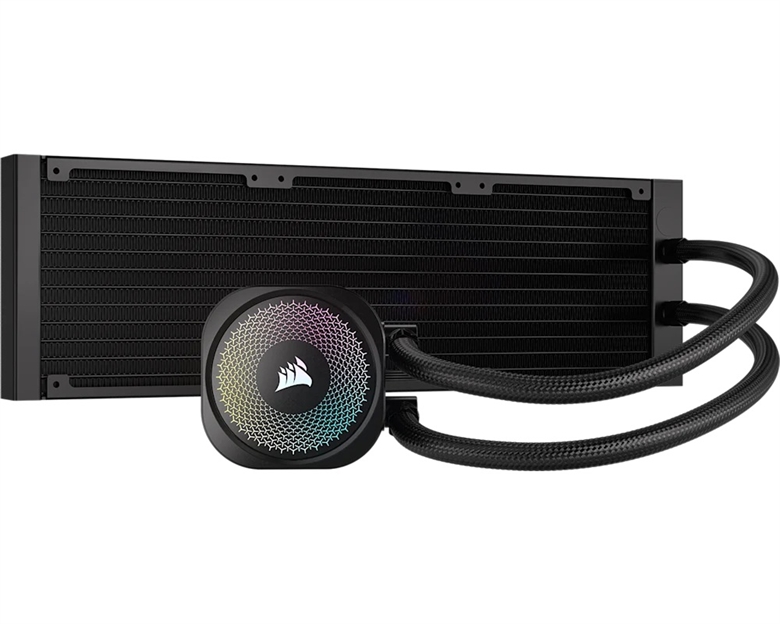 Corsair Nautilus 360 mm RS ARGB Black Rear