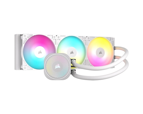 Corsair Nautilus 360 mm RS ARGB White Front