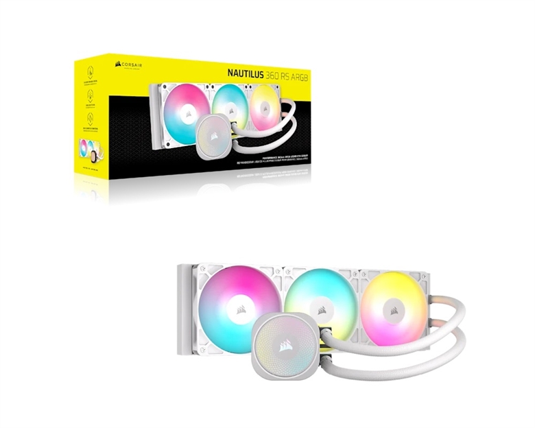 Corsair Nautilus 360 mm RS ARGB White Package