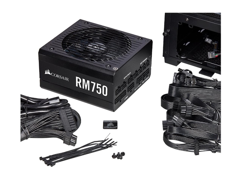 Corsair RM750 Parts View