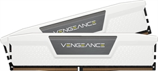 Corsair Vengeance White - RAM Memory Module, 32GB (2x 16GB), 288-pin DDR5 RAM DIMM, for Desktop, 6000MHz, CL36