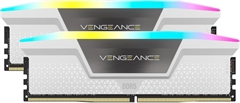 Corsair Vengeance RGB White - RAM Memory Module, 64GB (2x 32GB), 288-pin DDR5 RAM DIMM, for Desktop, 5200MHz, CL40