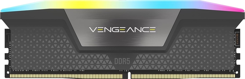 Corsair Vengeance RGB DDR5 Gray front