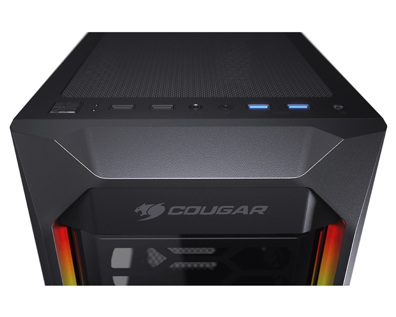 Cougar MX 410-T Front Panel View 2