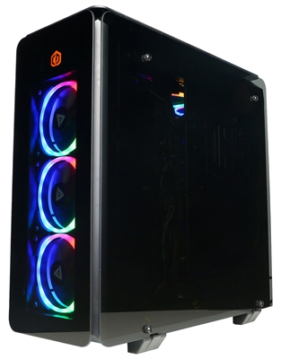 CYBERPOWERPC Gamer Supreme Liquid Cool SLC10200CPGV8 isometric rigt side