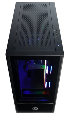 CYBERPOWERPC Gamer Supreme Liquid Cool SLC8960CPGV7 up and ports