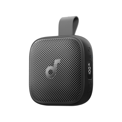 D5103010 Ultra-Compact Portable Bluetooth Speaker IP68 Waterproof Midnight Black-Right Lateral View