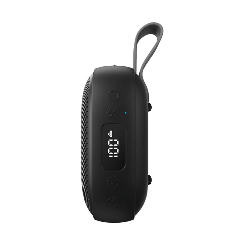 D5103010 Ultra-Compact Portable Bluetooth Speaker IP68 Waterproof Midnight Black-Right Side View