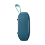 D5103030 Ultra-Compact Portable Bluetooth Speaker IP68 Waterproof Blue-Left Side View