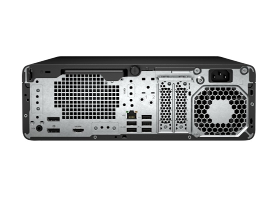 D5NK7LA-ABM-Black-Desktop-HP-ProDesk-4-SFF-AIG1i-Back View