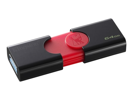 DataTraveler 106 64 GB Isometric Back View