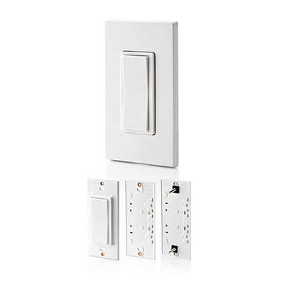 DAWSC-1BW Blanco-Interruptor Complementario Inalambrico Decora Smart-Vista General