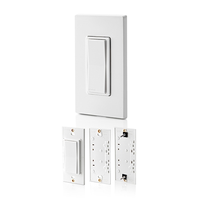 DAWSC-1BW Blanco-Interruptor Complementario Inalambrico Decora Smart-Vista General