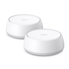 TP-Link Deco BE25 (2-pack) - Wi-Fi Mesh, Wi-Fi 7, Doble Banda, 2.4/5GHz, 2 Puertos 2.5Gbps por Unidad