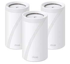 TP-Link Deco BE85 - Wi-Fi Mesh, Triple Banda, 2.4/5GHz/6GHz, 19Gbps, 3 Nodos