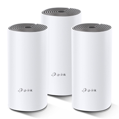 TP-Link Deco E4 - Wi-Fi Mesh, Doble Banda, 2.4/5GHz, 867Mbps, 3 Nodos