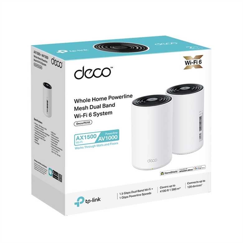 Deco PX10(2-Pack) Vista de Caja
