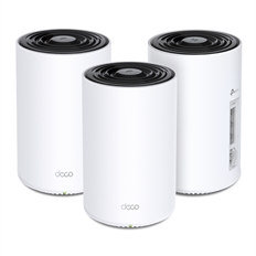 TP-Link Deco PX50 (3-Pack) - Wi-Fi Mesh, Doble Banda, Wi-Fi 6, 2.4/5 GHz, 3000 Mbps, 3 Nodos